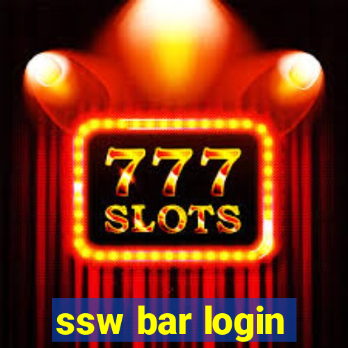 ssw bar login